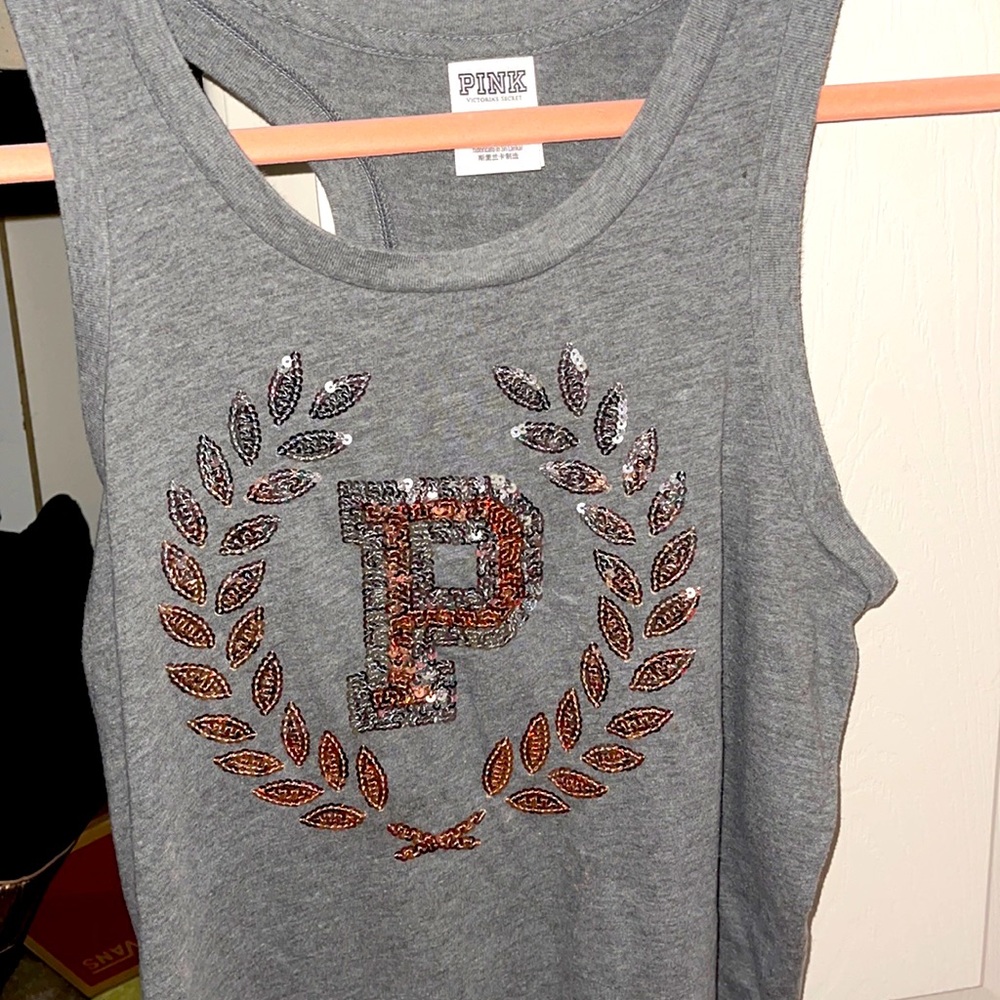 Vintage VS PINK Bling Racerback Tee
